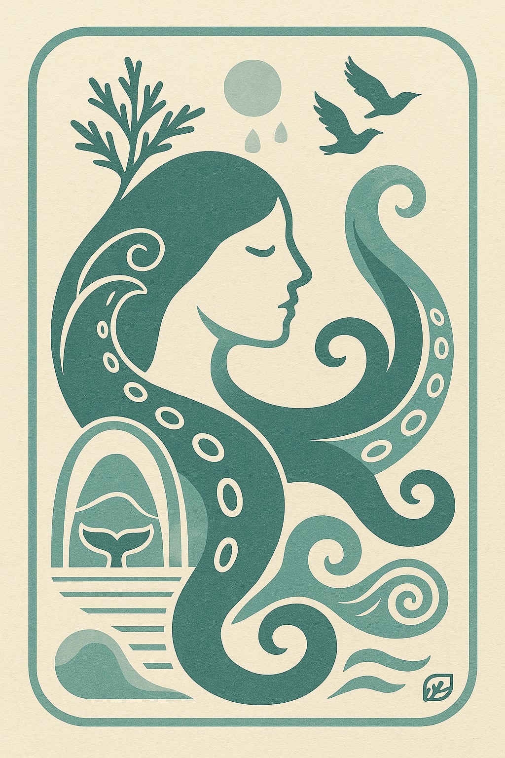 Artist in studio with tools and works-in-progress